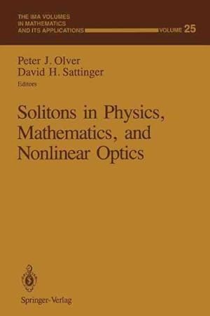 Imagen del vendedor de Solitons in Physics, Mathematics, and Nonlinear Optics a la venta por GreatBookPrices