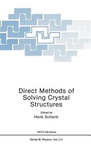 Seller image for Direct Methods of Solving Crystal Structures for sale by GreatBookPrices