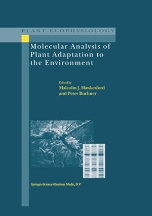 Immagine del venditore per Molecular Analysis of Plant Adaptation to the Environment venduto da GreatBookPrices