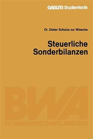Seller image for Steuerliche Sonderbilanzen -Language: german for sale by GreatBookPrices