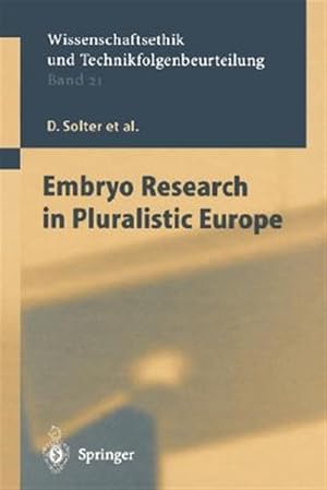 Seller image for Embryo Research in Pluralistic Europe for sale by GreatBookPrices