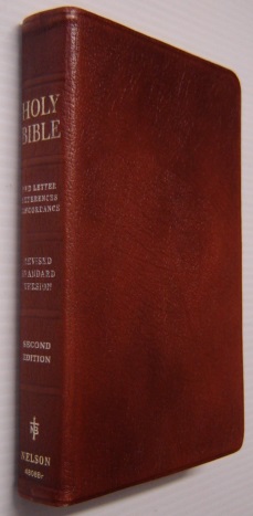 Holy Bible, Revised Standard Version, Second Edition (Red Letter/References/Concordance, #4808BR)