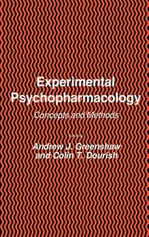 Seller image for Experimental Psychopharmacology/Concepts and Methods for sale by GreatBookPrices
