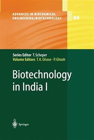 Image du vendeur pour Biotechnology in India I mis en vente par GreatBookPrices