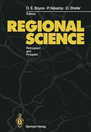 Seller image for Regional Science : Retrospect and Prospect for sale by GreatBookPrices