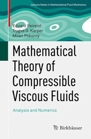 Immagine del venditore per Mathematical Theory of Compressible Viscous Fluids : Analysis and Numerics venduto da GreatBookPrices