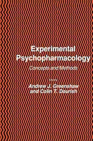 Seller image for Experimental Psychopharmacology for sale by GreatBookPrices