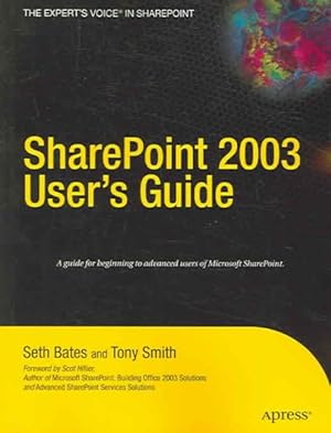 Seller image for Sharepoint 2003 User's Guide for sale by GreatBookPrices