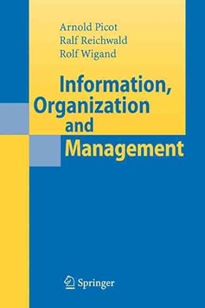 Immagine del venditore per Information, Organization and Management venduto da GreatBookPrices