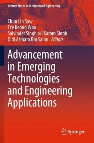 Seller image for Advancement in Emerging Technologies and Engineering Applications for sale by GreatBookPrices