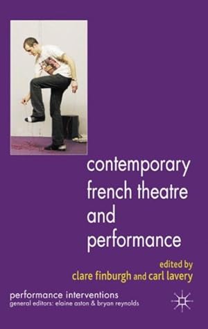 Bild des Verkufers fr Contemporary French Theatre and Performance zum Verkauf von GreatBookPrices