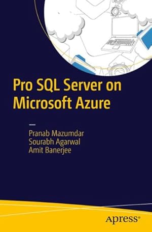 Seller image for Pro SQL Server on Microsoft Azure for sale by GreatBookPrices