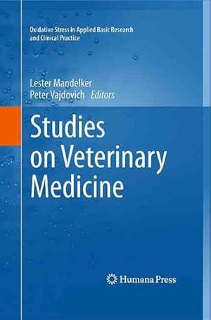 Imagen del vendedor de Studies on Veterinary Medicine a la venta por GreatBookPrices