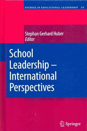 Seller image for School Leadership- International Perspectives for sale by GreatBookPrices