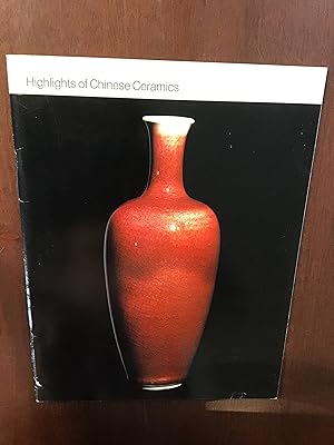 Highlights of Chinese Ceramics