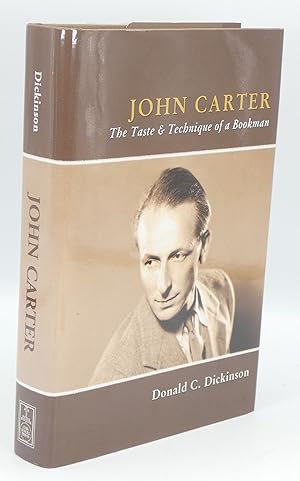 John Carter: The Taste & Technique of a Bookman