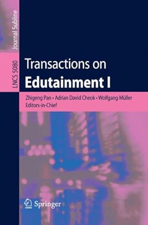 Image du vendeur pour Transactions on Edutainment I mis en vente par GreatBookPrices