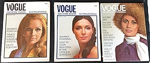 Vogue Pattern Book International: 3 Issues, 1969