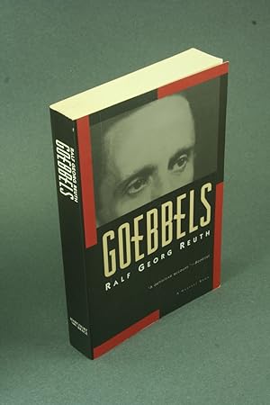 Bild des Verkufers fr Goebbels. Translated from the German by Krishna Winston zum Verkauf von Steven Wolfe Books