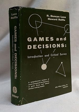 Seller image for Games and Decisions: Introduction and Critical Survey for sale by Book House in Dinkytown, IOBA