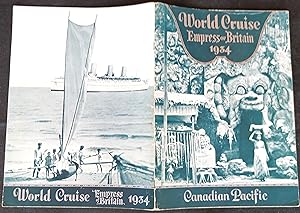 Empress of Britain/Canadian Pacific line: World Cruise 1934 souvenir handbook