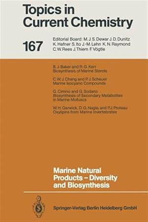 Immagine del venditore per Marine Natural Products : Diversity and Biosynthesis venduto da GreatBookPrices