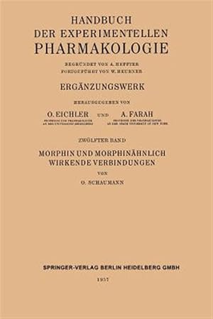 Seller image for Morphin Und Morphinhnlich Wirkende Verbindungen -Language: german for sale by GreatBookPrices