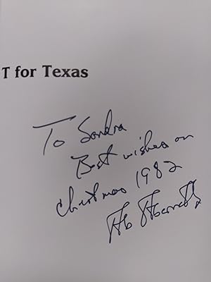 Immagine del venditore per T for Texas: A State Full of Folklore venduto da Bookmarc's
