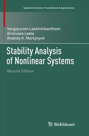 Seller image for Stability Analysis of Nonlinear Systems for sale by GreatBookPrices