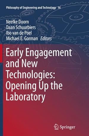 Seller image for Early Engagement and New Technologies : Opening Up the Laboratory for sale by GreatBookPrices