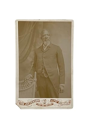 African American Photographer J.C. Farley, 19th century Cabinet Card photograph of African Americ...
