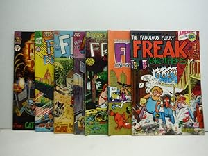 Lot of 7 The Fabulous Furry Freak Brothers