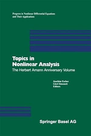 Seller image for Topics in Nonlinear Analysis : The Herbert Amann Anniversary Volume for sale by GreatBookPrices