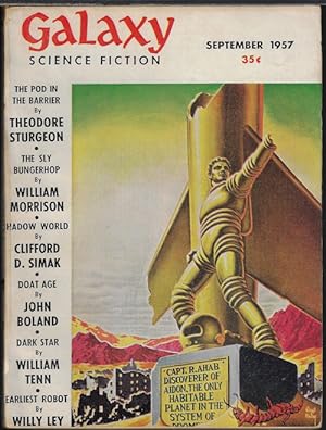 Seller image for GALAXY Science Fiction: September, Sept. 1957 for sale by Books from the Crypt