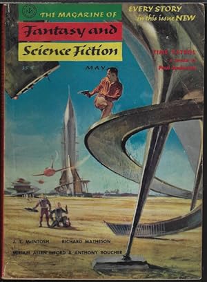 Image du vendeur pour The Magazine of FANTASY AND SCIENCE FICTION (F&SF): May 1955 ("Time Patrol") mis en vente par Books from the Crypt