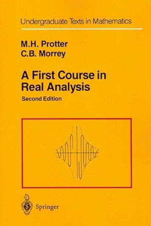 Image du vendeur pour First Course in Real Analysis mis en vente par GreatBookPrices