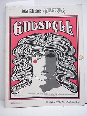 Seller image for "GODSPELL" (from the Musical Production) Vocal Selections (Song Book) with Piano accompaniment and Guitar cords for sale by Imperial Books and Collectibles
