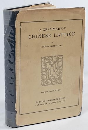 A Grammar of Chinese Lattice.