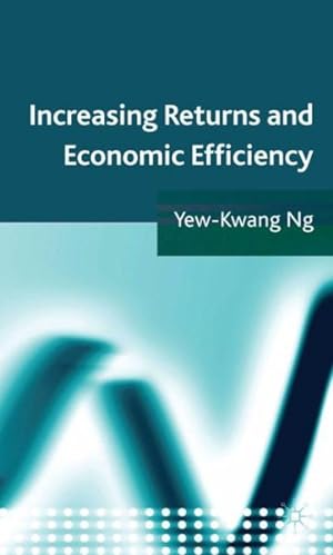 Immagine del venditore per Increasing Returns and Economic Efficiency venduto da GreatBookPrices