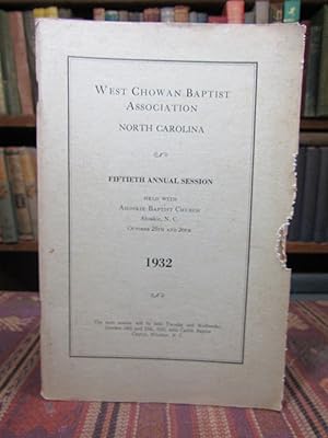 West Chowan Baptist Association, North Carolina, Fifteenth Annual Session