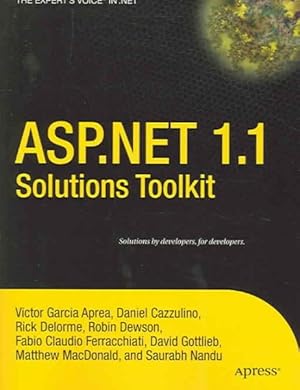 Seller image for Asp.net 1.1 Solutions Toolkit for sale by GreatBookPrices
