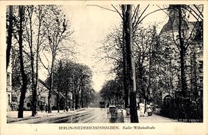 Ansichtskarte / Postkarte Berlin Pankow Niederschönhausen, Kaiser Wilhelm Straße