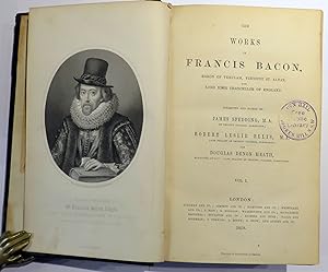 Seller image for The Works Of Francis Bacon, Baron Of Verulam, Viscount St Alban, And Lord High Chancellor Of England In Eight Volumes for sale by St Marys Books And Prints