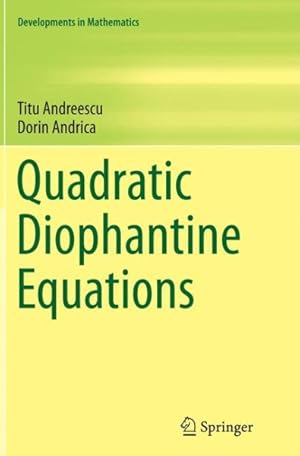 Image du vendeur pour Quadratic Diophantine Equations mis en vente par GreatBookPrices