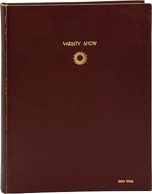 Varsity Show (Original screenplay for the 1937 film, presentation copy belonging to screenwriter ...
