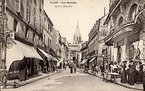 Ansichtskarte / Postkarte Dijon Côte d'Or, Rue Musette