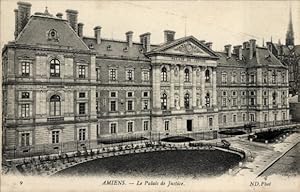 Ansichtskarte / Postkarte Amiens Somme, Palais de Justice