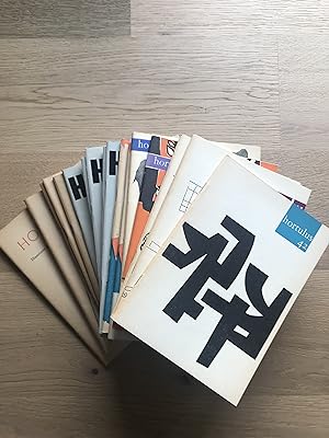 Bild des Verkufers fr Hortulus - Zeitschrift fr neue Dichtung : 18 Hefte Nummern 25 bis 42 zum Verkauf von Antiquariat UEBUE