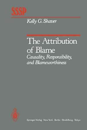 Immagine del venditore per Attribution of Blame : Causality, Responsibility, and Blameworthiness venduto da GreatBookPrices