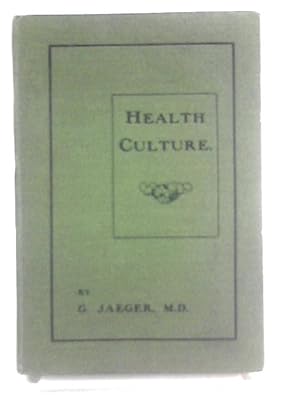 Imagen del vendedor de Health-Culture a la venta por World of Rare Books